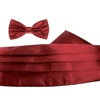 Cummerbund Deep Burgundy Set