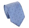 Light Blue with Rhombuses Design Tie