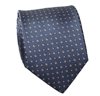 Cobalt Blue and Flowers Tie