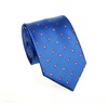 Royal Blue with Brown Paisley Tie