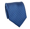 Blue and White Design Tie