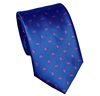 Royal Blue with Pink Paisley Tie