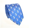Blue Beach Umbrellas Tie