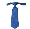 Royal Blue Baby's Tie with White Dots