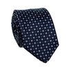 Teenager's Dark Blue Clovers Tie