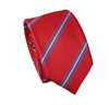Teenager's Italian Red with Stripes Tie