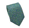 Teenager's Green Paisley Silk Tie