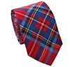 Blue and Red Tartan Tie