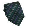 Green and Purple Tartan Tie