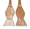 Beige Self Bow Tie