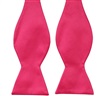 Fuchsia Self Bow Tie