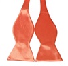 Orange Self Bow Tie