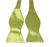 Green Leaf Self Bow Tie
