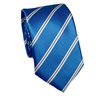 Royal Blue with Stripes Slim Tie