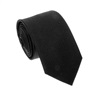 Black Jacquard Natural Silk Tie
