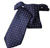 Boy's Blue White Squares Tie