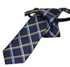 Boy's Blue with Yellow Squares Tie