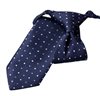 Boy's Polka Dots Dark Blue Tie