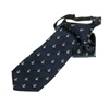 Boy's Deep Blue with Anchors Tie