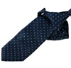 Boy's Navy Blue Tie with Dots