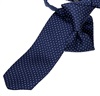 Boy's Dark Blue Doted Tie