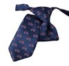 Blue Boy's Tie with Bikes