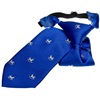 Boy's Royal Blue Tie with Horses