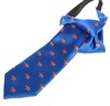 Boy's Royal Blue Elephants Tie