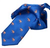 Boy's Royal Blue Tie with Elephants