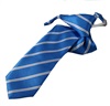 Boy's Royal Blue Striped Tie