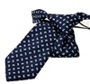 Boy's Navy Blue Paisley Tie