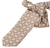 Boy's Beige Paisley Tie