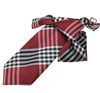 Boy's Garnet Tartan Tie