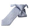 Boy's Grey Flowers Tie