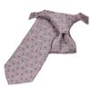 Boy's Grey Paisley Tie