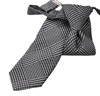 Boy's Prince of Wales Black and Grey Tie