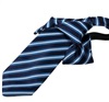 Boy's Navy Blue Stripped Tie