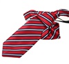 Boy's Red Stripped Tie
