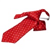 Boy's Red Tie with White Dots