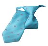 Boy's Turquoise Scooter Silk Tie