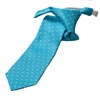 Boy's Turquoise Polka Dots Tie
