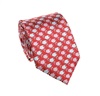 Garnet with Fishes Natural Silk Tie