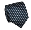 Dark Blue and Green Stripes Tie