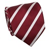 Burgundy Stripes Tie