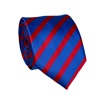 Blue and Red Stripes Tie
