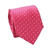 Pink with White Dots Tie