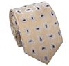 Yellow Paisley Silk Tie