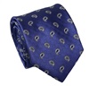 Royal Blue Paisley Natural Silk Tie