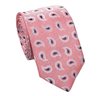 Coral Paisley Silk Tie