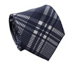 Blue Tartan Natural Silk Tie
